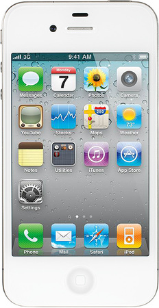 Смартфон APPLE iPhone 4S 16GB White - Нефтеюганск