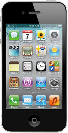 Смартфон APPLE iPhone 4S 16GB Black - Нефтеюганск